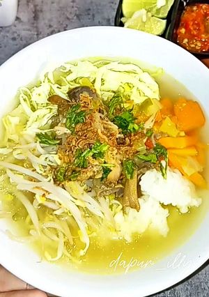 Foto resep Soto Lamongan (Kuah Bening)