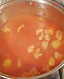 Rico guiso de fideos