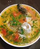 Canh cá chép nấu mẻ