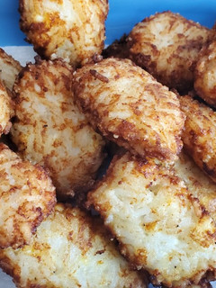 Una foto de Tortitas de arroz con queso