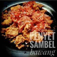 รูปของ Ayam penyet sambel bawang