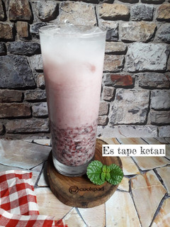 Foto resep Es tape ketan