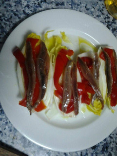Una foto de Ensalada de endivia