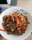 Bowl salteado proteínas completas _ vegan