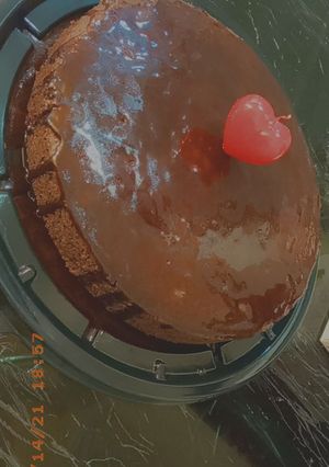 عکسی از دستور کیک ساده و جذاب😋😋😍