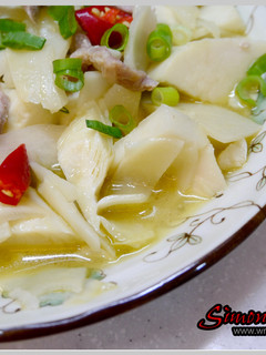 傳說中的竹筍炒肉絲 的食譜成品照片
