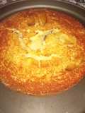 Torta de manzana invertida con Dulce de leche