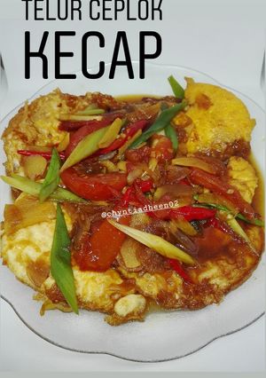 Foto resep Telor Ceplok Kecap