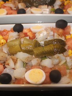 Una foto de Esqueixada (ensalada catalana de bacalao)