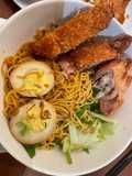 Crispy Chicken Noodle Bowl
