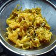 Simple Cabbage bhujia