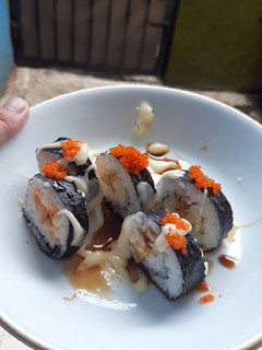 Foto resep Simple Kani Sushi Roll