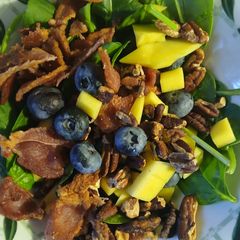 A picture of VashBake Blueberry Mango Salad.