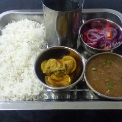 A picture of Daal chawal.