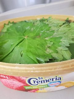 صورة لوصفة طريقة لتفريز ورق العنب