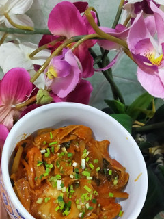 Foto resep Shirataki Beef Kimchi Bowl