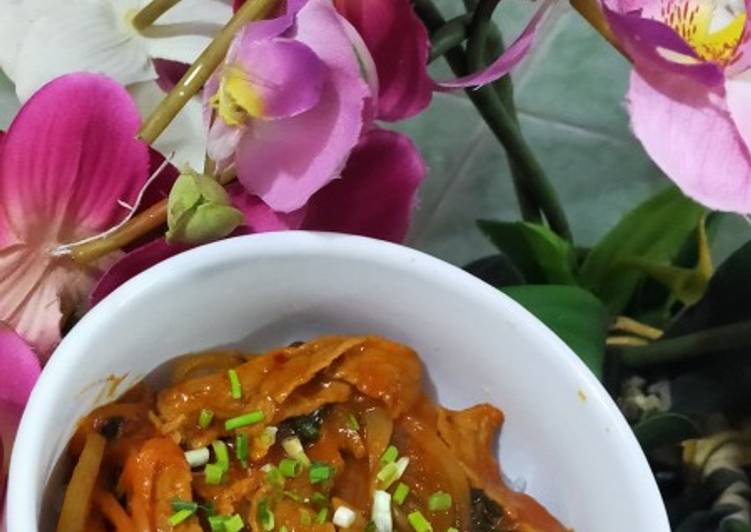 Bahan Shirataki Beef Kimchi Bowl | Cara Buat Shirataki Beef Kimchi Bowl Yang Enak Dan Mudah