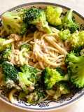 Spaghetti with Tuna and Broccoli Sauce