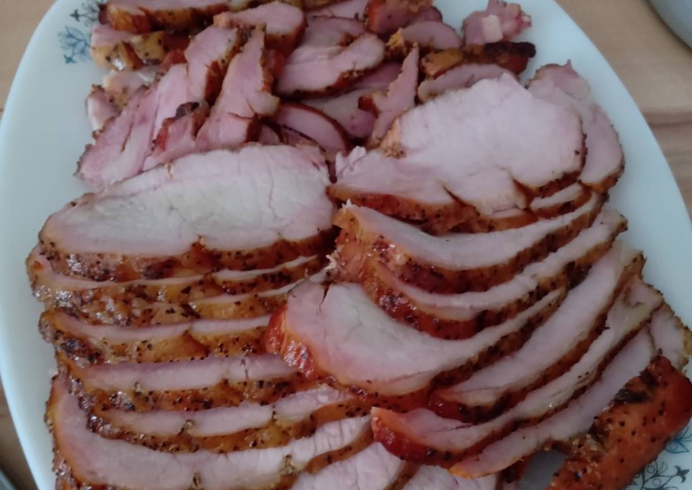 Smoked pork loin