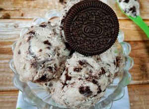 Foto resep Ice Cream Whip Cream Oreo