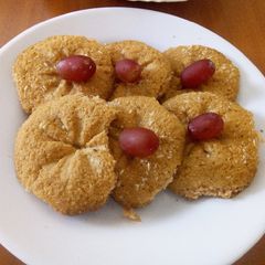 Eggless Coconut cookies A picture of Eggless Coconut cookies.