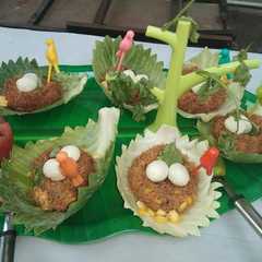 A picture of પોટેટો બર્ડ નેસ્ટ.