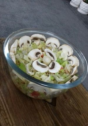 عکسی از دستور شام سبک و رژیمی 😍