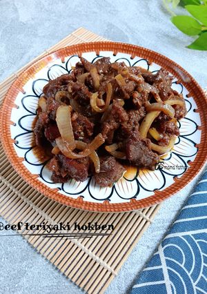 Foto resep Beef teriyaki hokben
