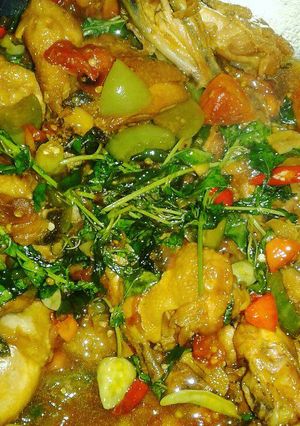 Foto resep Ayam kemangi kecap pedas