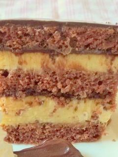 Gluténmentes vaníliás szelet recept fotója