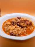 Arroz meloso con pulpo
