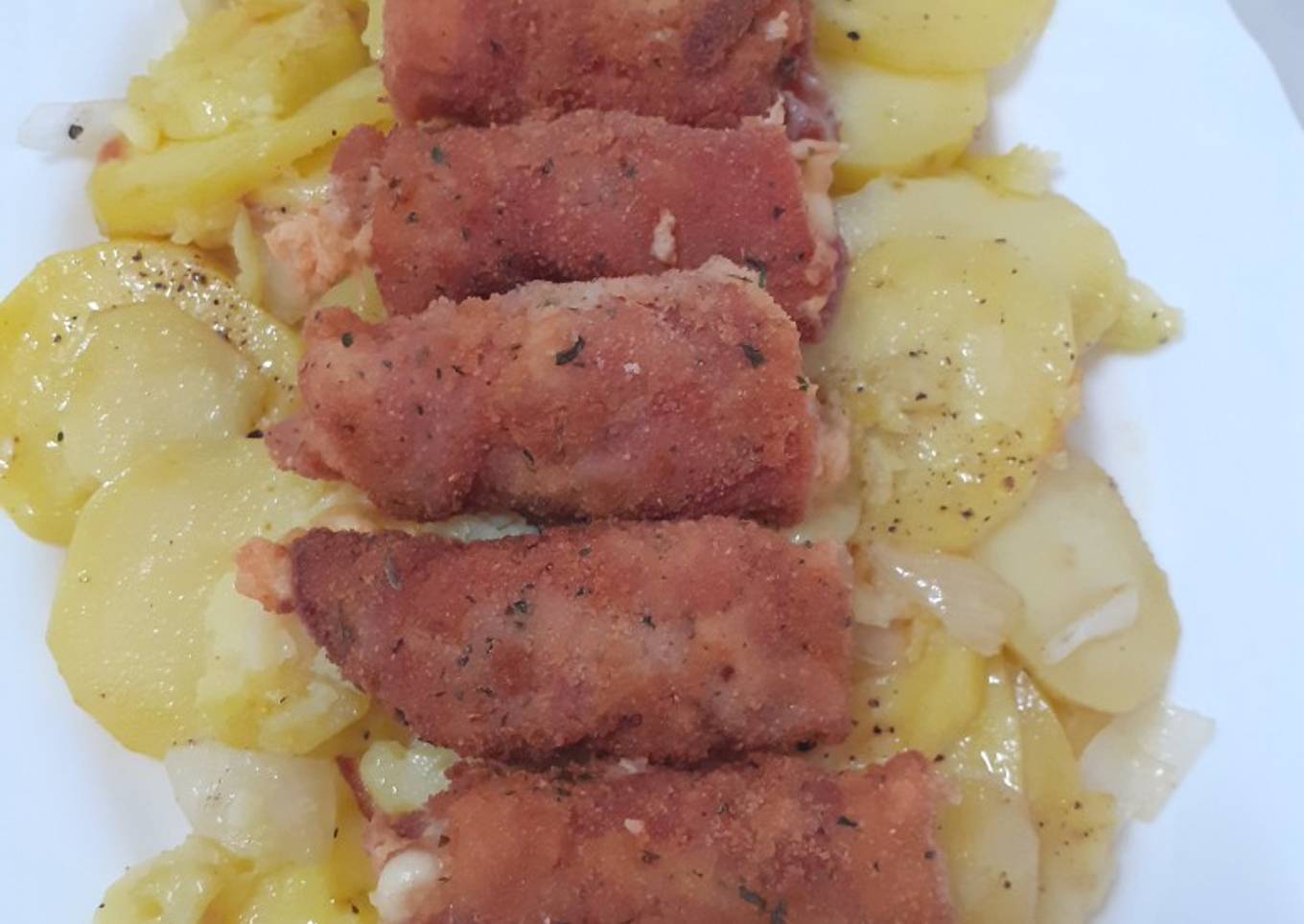 Flamenquines a la inversa😊