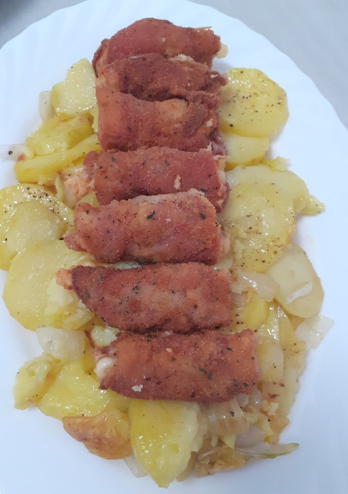 Una foto de Flamenquines a la inversa😊