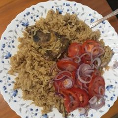 A picture of Pilau #myuniquericerecipe#.
