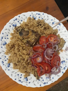 A picture of Pilau #myuniquericerecipe#.