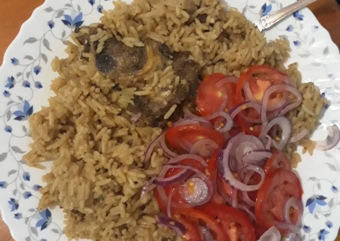 Recipe of Favorite Pilau #myuniquericerecipe#