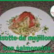 Risotto de mejillones con salmonetes
