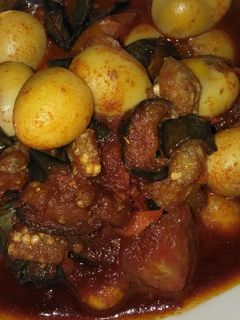 Foto resep Balado telur puyuh dan terong