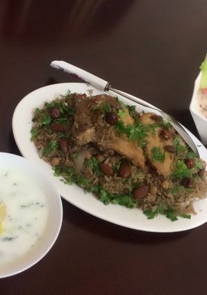 صورة لوصفة قدره بالدجاج