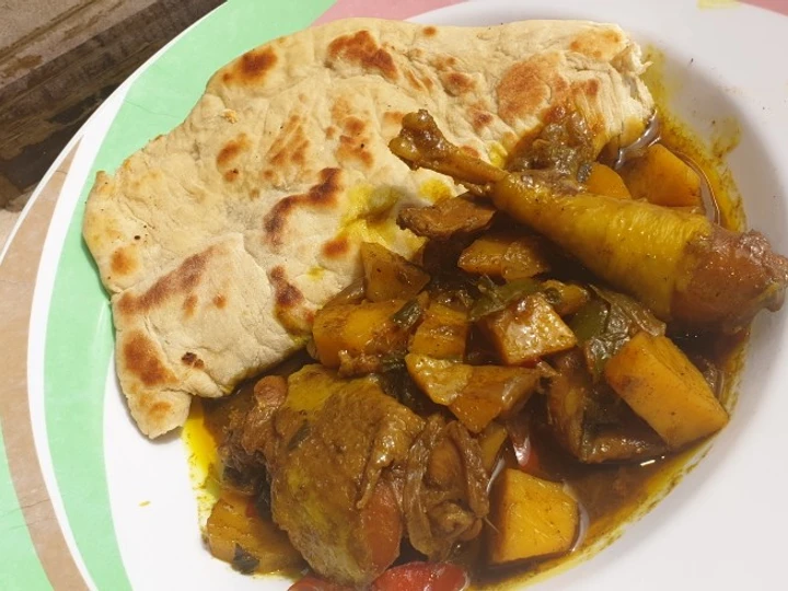 Recipe Jamaican chicken curry and chapati the  Makes Drooling Appealing