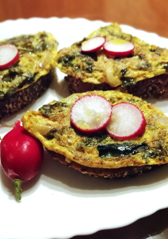Una foto de Tortilla de alga wakame