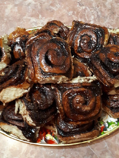 Kakaós csiga recept fotója