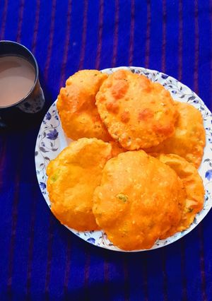 आलू मसाला पूरी रेसिपी मुख्य फोटो