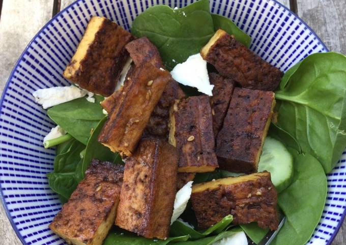 Step-by-Step Guide to Prepare Award-winning Tofu salad bowl