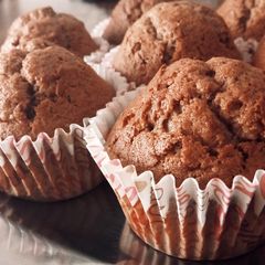 A picture of Chocolate muffins.
