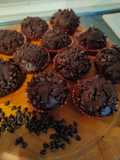 Muffin al cacao con gocce di cioccolato 😋