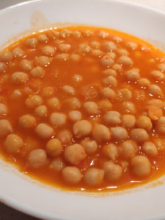 Una foto de Potaje de garbanzos simple