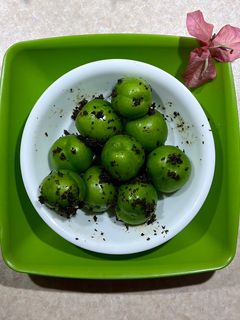 عکسی از دستور دشکن (گوجه‌ سبز دلار)