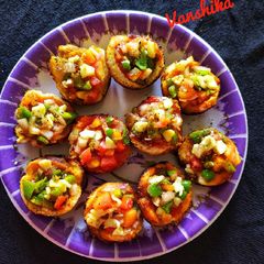 Mini pizza Cups A picture of Mini pizza Cups.