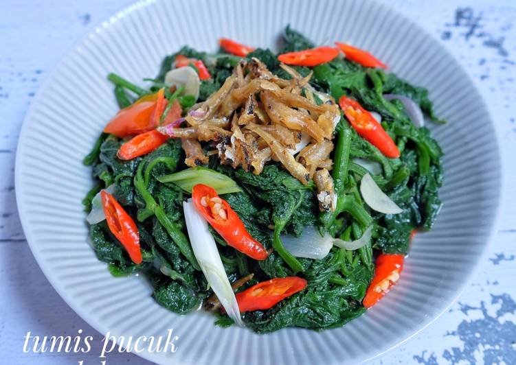 Resep Tumis pucuk labu yang enak